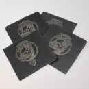 Thompson Clan Crest Slate Coaster