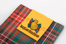 Wool Tartan Pocket Square in Wilson Ancient Tartan.