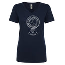 Armstrong Clan Crest Ladies Ouline T-Shirt