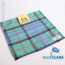 Wool Tartan Pocket Square in Cooper Ancient Tartan