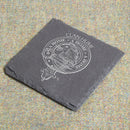 Hume Clan Crest Slate Coaster