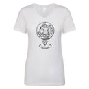 Livingstone Clan Crest Ladies Ouline T-Shirt