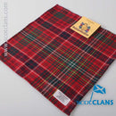 Wool Tartan Pocket Square in Lumsden Modern Tartan