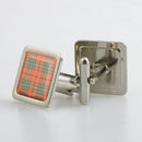 MacAulay Ancient Tartan Cufflinks - Choose Your Shape