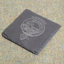MacDonald Clan Crest Slate Coaster