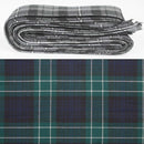 Wool Strip Ribbon in Abercrombie Modern Tartan - Elegant decoration for weddings and special occasions, showcasing fine quality wool tartan with unique patterns.