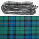 Wool Strip Ribbon in Armstrong Ancient Tartan featuring 5 strips, available in various widths, perfect for wedding decorations and crafts.