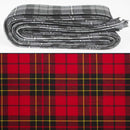 Wool Strip Ribbon in Brodie Modern Tartan showcasing 5 strips, perfect for weddings and special occasions, available in various widths.