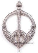 Battersea Spiral  Penannular Plaid Brooch