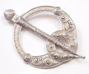 Battersea Spiral  Penannular Plaid Brooch