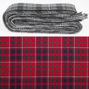 Wool Strip Ribbon in Cameron of Lochiel Modern Tartan - 5 Strips, Choose your Width, featuring a luxurious wool tartan design perfect for weddings and special occasions.