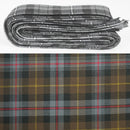 Wool Strip Ribbon in Farquharson Weathered Tartan - 5 Strips, Choose your Width, perfect for wedding trimmings and versatile crafts.