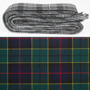 Wool Strip Ribbon in Forsyth Modern Tartan - 5 Strips, Choose your Width, ideal for wedding trimmings, bouquets, and decorations.