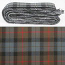 Gunn Weathered Tartan Wool Strip Ribbon for weddings or special occasions, showcasing its authentic design and customizable widths.