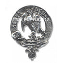 Hay Clan Crest Badge in Pewter, showcasing a stylish and durable design perfect for representing your clan heritage.