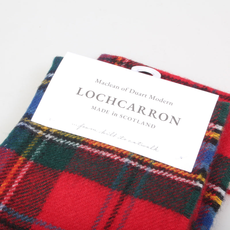 Lambswool Scarf in MacLean of Duart Modern Tartan