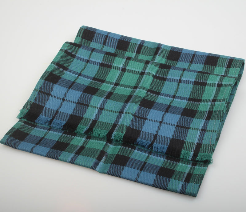 Luxury Lightweight Scarf in MacCallum Ancient Tartan