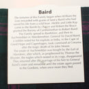 Wool Strip Ribbon in Baird Modern Tartan - 5 Strips, Choose your Width