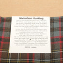 Wool Strip Ribbon in Nicolson Hunting Weathered Tartan - 5 Strips, Choose Your Width