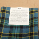 Wool Strip Ribbon in Weir Ancient Tartan - 5 Strips, Choose Your Width