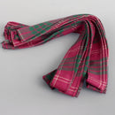 Wool Strip Ribbon in Crawford Ancient Tartan - 5 Strips, Choose your Width, perfect for weddings and special occasions, showcasing the unique pattern and rustic charm of high-quality wool tartan.