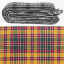 Wool Strip Ribbon in Jacobite Tartan - 5 Strips, Choose your Width, perfect for weddings and various decorations