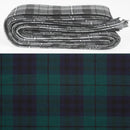 Wool Strip Ribbon in Keith Modern Tartan - premium wool trimmings perfect for weddings, available in customizable widths.