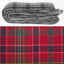 Wool Strip Ribbon in Lumsden Modern Tartan, perfect for weddings and versatile trimmings, choose your width from 5 strips.