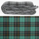Wool Strip Ribbon in MacAlpine Ancient Tartan - 5 Strips, perfect for weddings and versatile crafting, featuring fine wool material and unique tartan patterns.