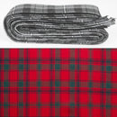 Wool Strip Ribbon in MacColl Modern Tartan - 5 Strips, Choose your Width, ideal for wedding decorations and versatile crafting projects.