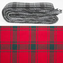 Wool Strip Ribbon in MacDonald of Sleat Modern Tartan - 5 Strips, Choose your Width, perfect for wedding trimmings and various occasions.