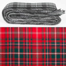 Wool Strip Ribbon in MacDougall Modern Tartan, featuring 5 strips to choose your own width, ideal for wedding decorations and versatile crafting projects.