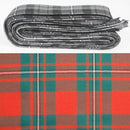 Wool Strip Ribbon in MacGregor Ancient Tartan showcasing elegant tartan patterns, perfect for wedding and decoration projects.