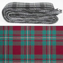 Wool Strip Ribbon in MacGregor Hunting Ancient Tartan - perfect for weddings and special occasions, showcasing high-quality lightweight tartan fabric ideal for various DIY projects.