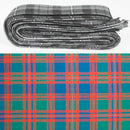 Wool Strip Ribbon in MacIntyre Ancient Tartan - ideal for wedding trimmings and decorations, featuring 54" strips of versatile wool tartan with unique patterns.