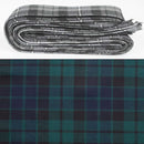 Wool Strip Ribbon in MacKay Modern Tartan showcasing vibrant tartan pattern, perfect for weddings or DIY projects.