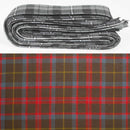 Wool Strip Ribbon in MacKintosh Hunting Weathered Tartan - Perfect for weddings or special occasions with versatile 5 strips in various widths.
