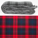 Wool Strip Ribbon in MacLachlan Modern Tartan - 5 strips available, perfect for weddings and versatile decorations.