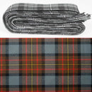 Wool Strip Ribbon in MacLaren Weathered Tartan, perfect for weddings and various occasions - available in 5 strips with customizable widths.