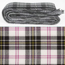 Wool Strip Ribbon in MacPherson Dress Tartan showcasing versatile decorative strips for weddings and special occasions.