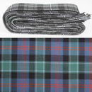 Wool Strip Ribbon in MacTaggart Ancient Tartan - 5 Strips, Choose Your Width, perfect for wedding decorations, showcasing its unique tartan pattern and rustic charm.