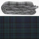 Wool Strip Ribbon in Matheson Hunting Modern Tartan, featuring high-quality wool with a unique tartan pattern, perfect for wedding decorations and special occasions.