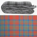 Wool Strip Ribbon in Matheson Red Ancient Tartan showcasing high-quality wool fabric, perfect for wedding trimmings and DIY projects.