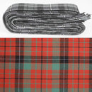 Wool Strip Ribbon in Nicolson Ancient Tartan - 5 Strips, Choose Your Width, perfect for adding Scottish elegance to weddings and crafts.