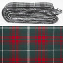 Wool Strip Ribbon in Prince of Wales Tartan showcasing luxurious tartan patterns, perfect for weddings and DIY projects, available in multiple widths.