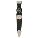 Thistle Plain Top Clan Crest Sgian Dubh