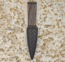 Bog Oak Arisaig Sgian Dubh