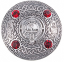 Napier Clan Crest Pewter Plaid Brooch