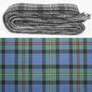 Wool Strip Ribbon in Smith Ancient Tartan showcasing elegant patterns and colors, perfect for weddings and crafts, available in five strips and customizable width.