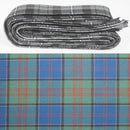 Wool Strip Ribbon in Stewart of Appin Hunting Ancient Tartan - 5 Strips, ideal for wedding trimmings and decorative projects, showcasing high-quality, fine weight wool tartan.